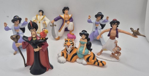90s mattel aladdin figures - aladdin,