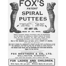 FOX'S PATENT SPIRAL PUTTEES