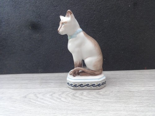 Cat figure ornament - , siamese