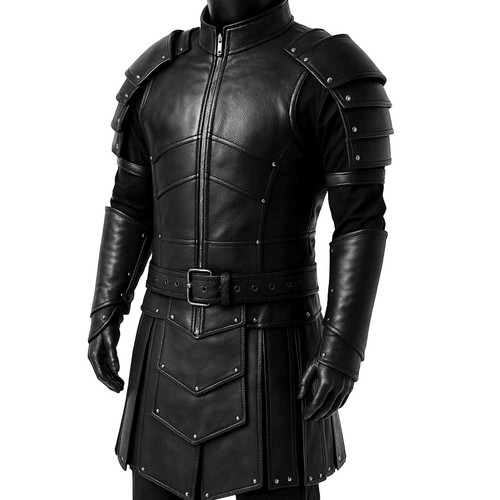 Medieval leather armor for - leather, men