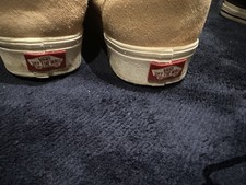 Used Women’s Shoes Vans White And Pink Checkered Pattern Size 6