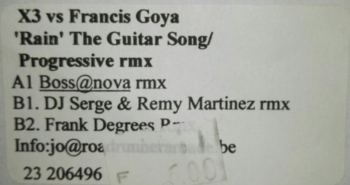 Francis goya rain the - vs,