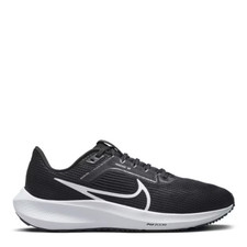 NIKE Womens Black & White Air Zoom Pegasus 40 Running Trainers UK 5 BRAND NEW