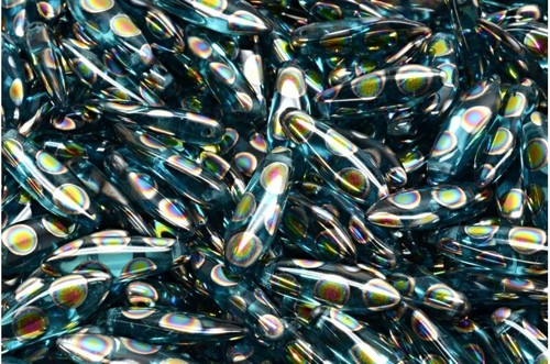 16mm czech glass pressed - czech,