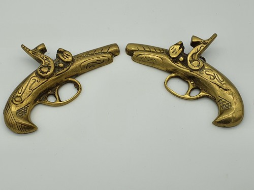 Pair vintage brass - pair,