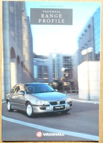 Vauxhall range brochure 1994 - brochure,