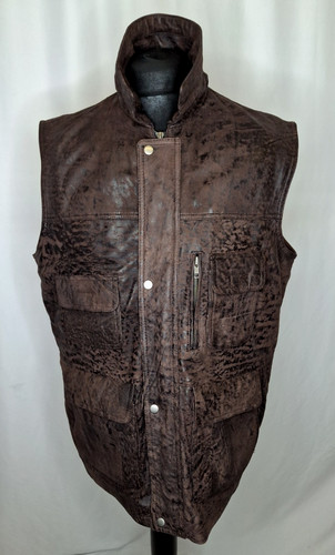 Vintage lld leather sleeveless - vintage,