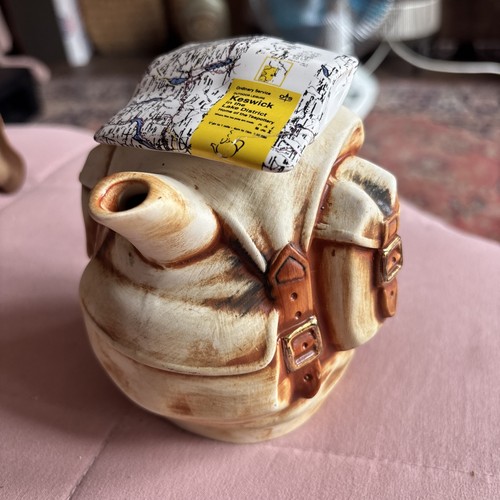 Vintage teapottery rucksack - vintage,