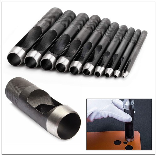 Hollow punch set cutting hole - cutting,