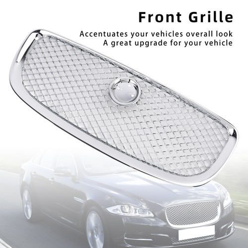 Chrome front bumper grill - front,