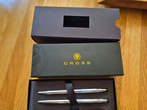 Cross metal pen - metal, black