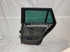 08-15 VOLKSWAGEN GOLF VARIANT  MK6 MK5  O/S Drivers Side Right Rear Door Black 
