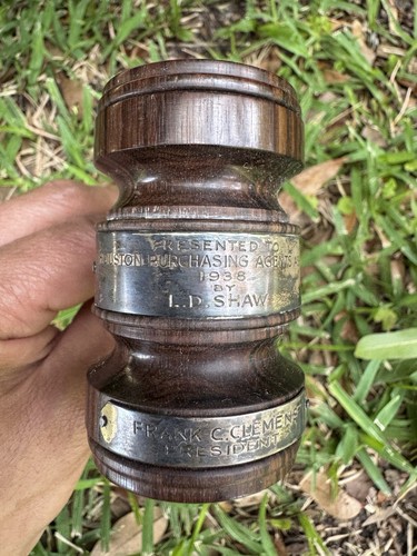 1930 gavel silver - 1930's,