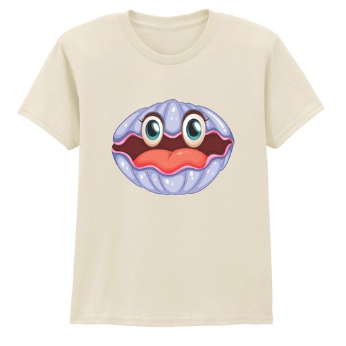 Cute cartoon clam kids - clam,