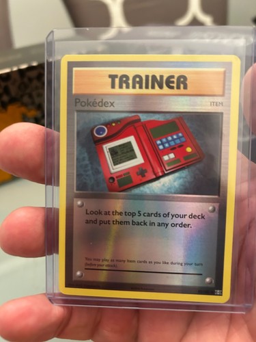 Pokemon card pokedex - card,
