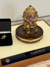 Original Faberge Egg "Violets