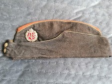Original WW2 ATS Cap With Badge. Needs Some Repair