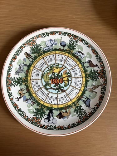 Wedgwood calendar plate - wedgwood,