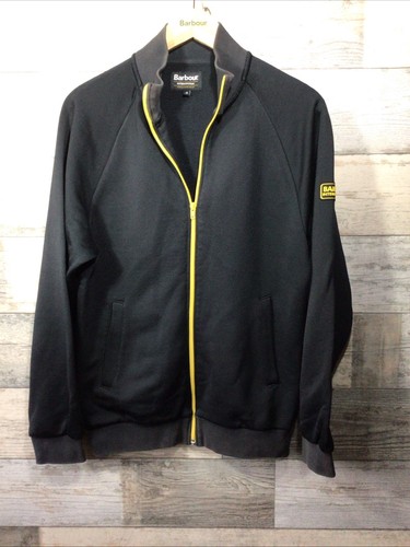 Barbour int black full zip - barbour,