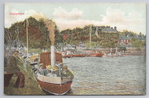 Shepperton river thames - shepperton,