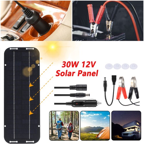 12v 30w portable solar - portable, panel