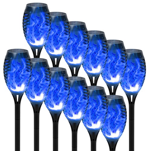 Pcs solar flame torch - 4/6/12,