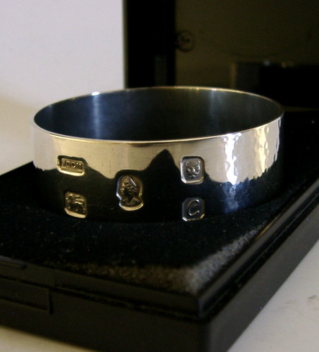 Hand made sterling silver - hand,