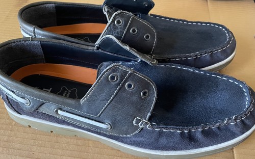 Mens navy blue suede - uk,