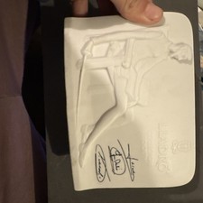 Lladro Collectors Society Don Quixote Porcelain Shell Plaque Signed 1985 Spain