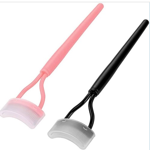 Pink black eyelash separator - eyelash,