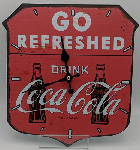 Drink coca cola novelty clock - cola,