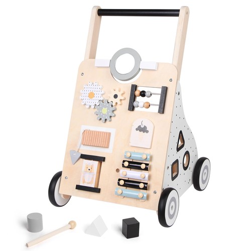 Wooden baby walker push - wooden,