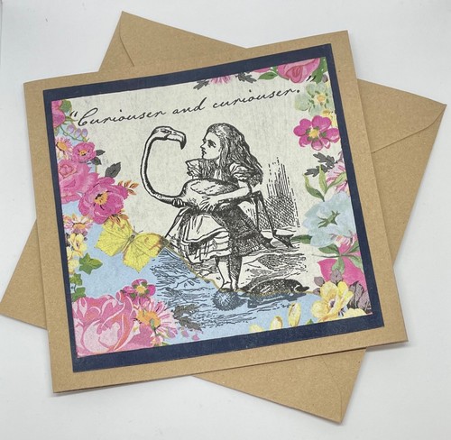 Handmade alice cards - handmade,