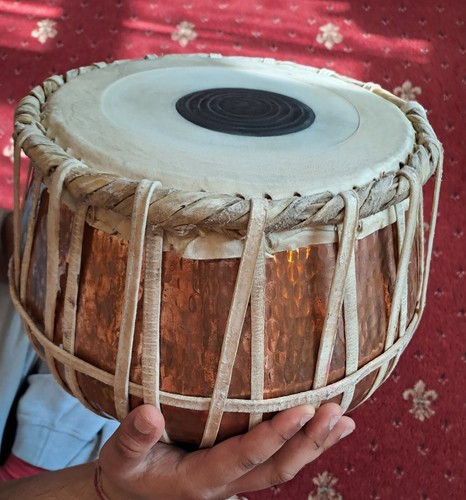 Banaras copper tabla - tabla, bahya