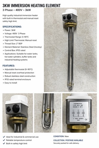 Santon 7kw immersion heater - santon,