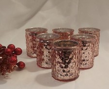 Set Of 6 Gold Mirror-effect