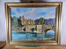 L W WRIGHT OIL PAINTING HADDON