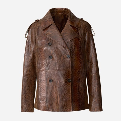 Women lambskin leather jacket - lambskin,