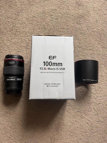 Canon 100mm 8 l macro - ef,