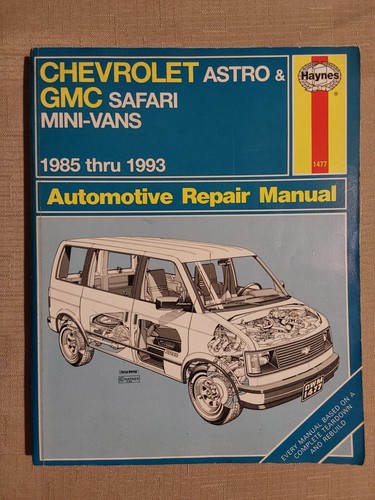 Haynes chevrolet astro - haynes, gmc