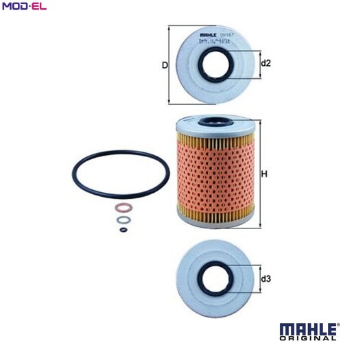 Oil filter 187d for - 187d,