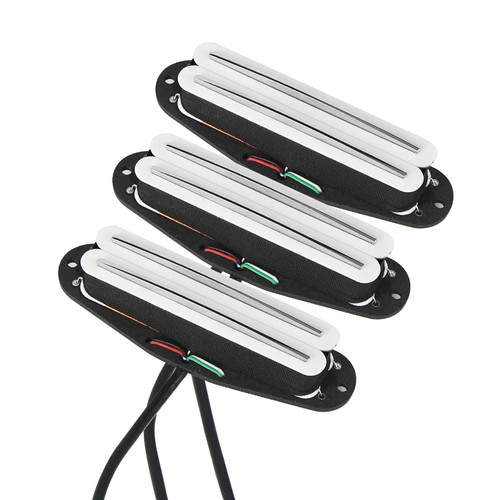 White set alnico - white, dual