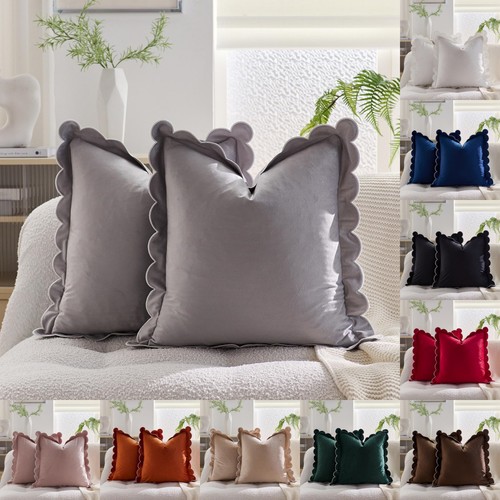 Velvet ruffled lockrand - uk,