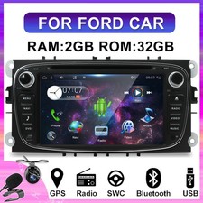 Android 15 Sat Nav For Ford Focus Mondeo C-Max Car Stereo Radio DVD GPS 2GB+32GB