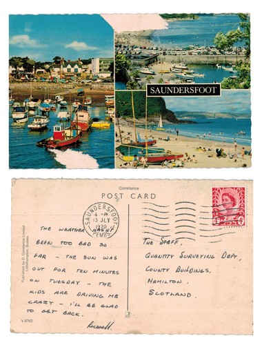 Postcard multi view - postcard,