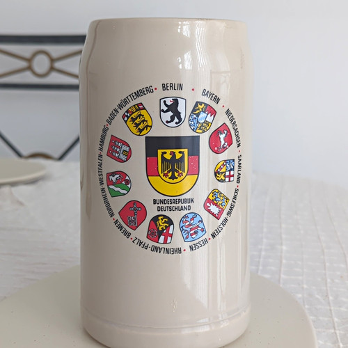 German ceramic beer - ceramic, 1l