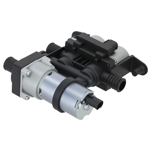Heater control valve with - heater,