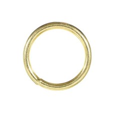 Welded Brass Plated O-Rings -