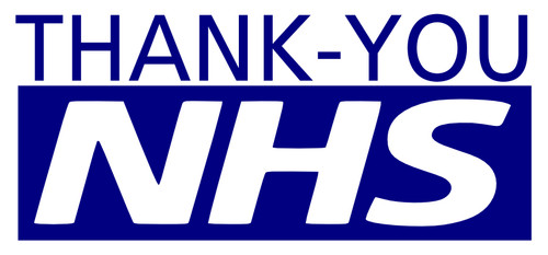 Thank you nhs - nhs, decal