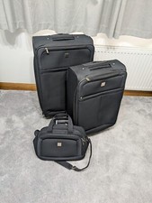 Tripp Suitcases-Large & Medium - Navy Blue-4 Wheels.  & Shoulder Bag. SEE INFO